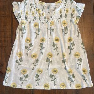 Lucky Brand Womens Summer Shirt Size Medium